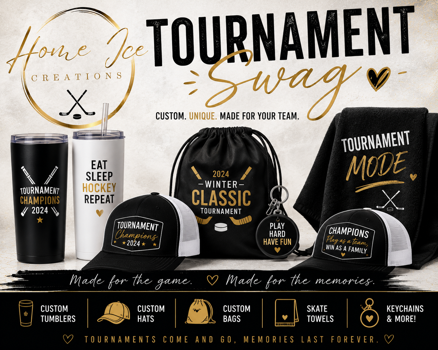 Tournament Swag