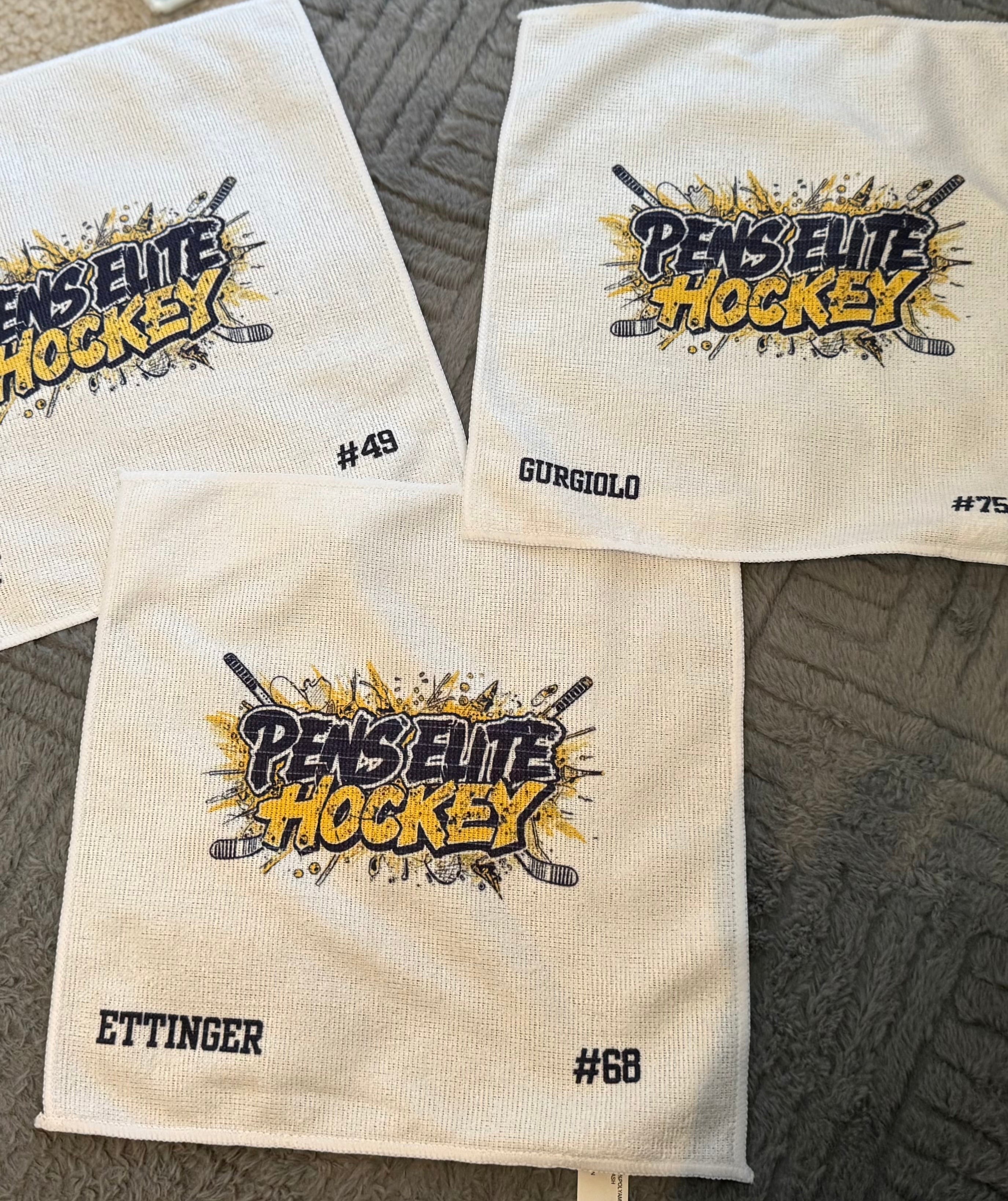 Team Skate Towels- Personalize with Name and number