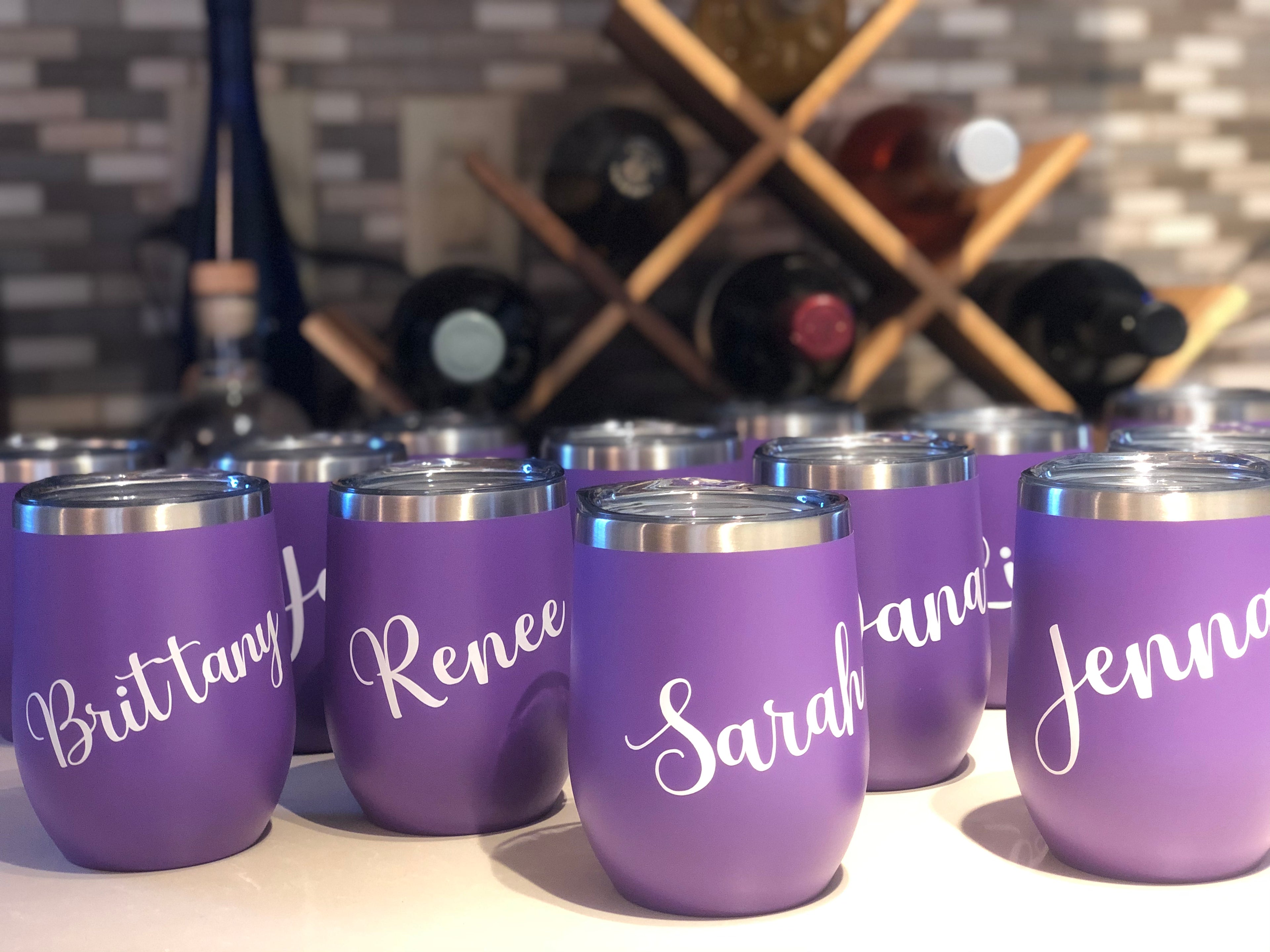 Personalized Wine Tumbler