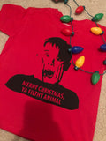 Merry Christmas Ya Filthy Animal Youth T- Shirt