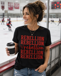 Rebellion Black and Red Tee