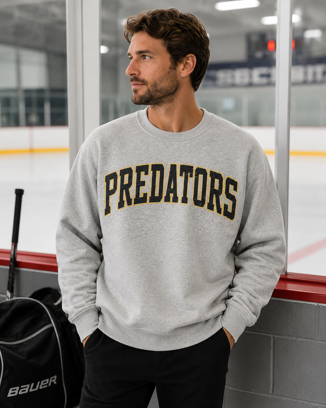 Men's Varsity Preds Crewneck