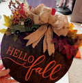 Hello Fall Decor