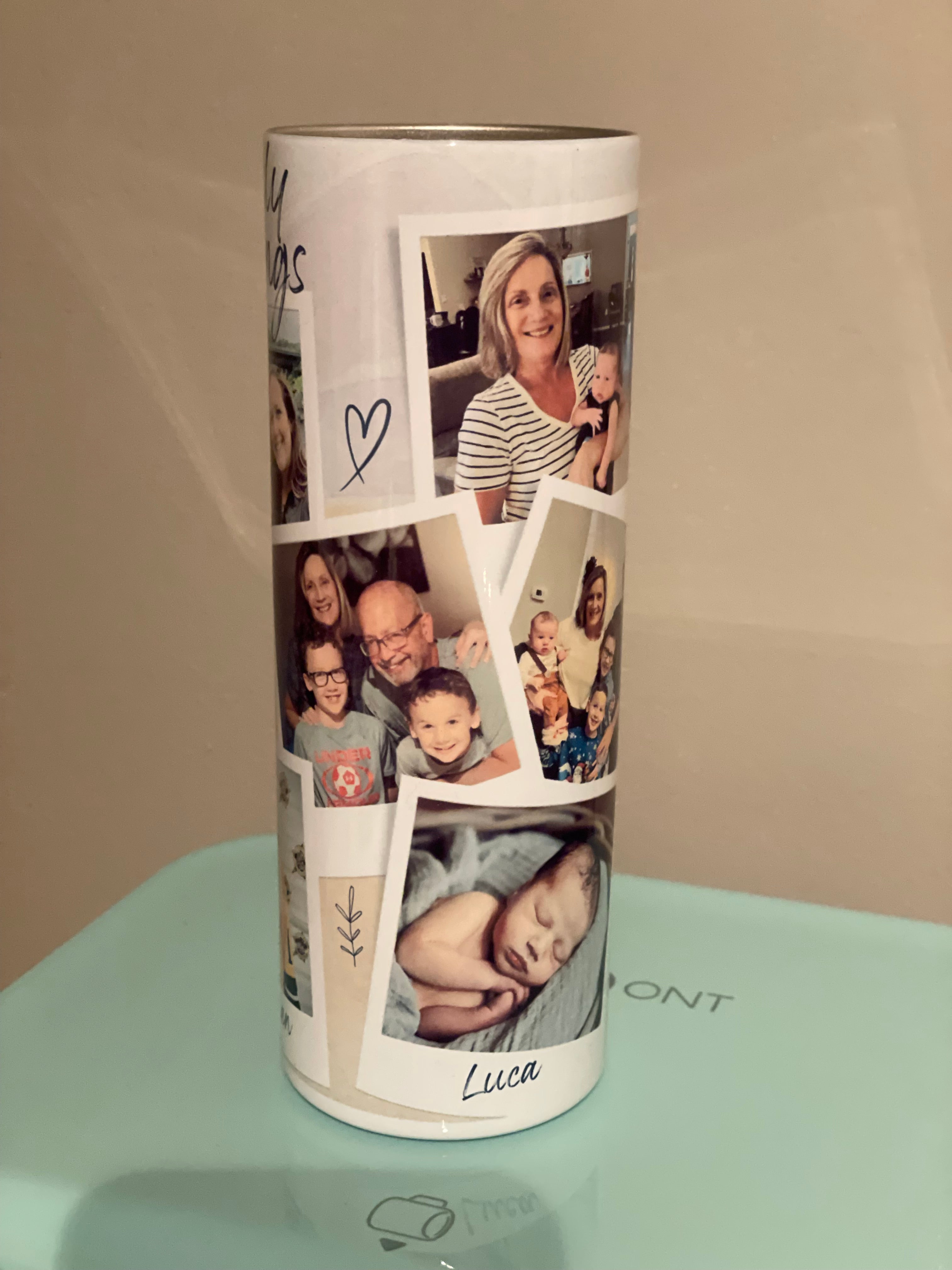 Family Photo Tumblers