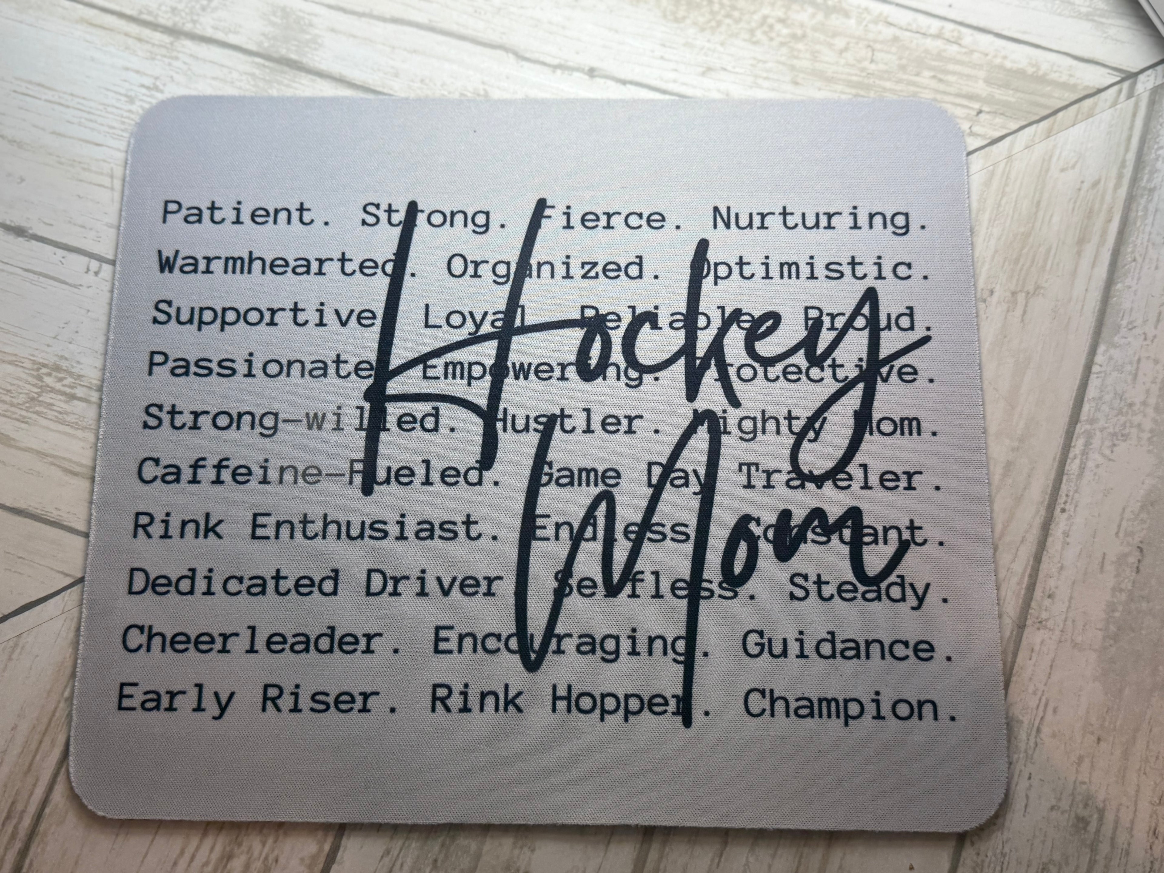 Hockey Mom Mouse Pad