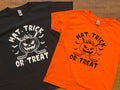Hat Trick or Treat Hockey T-Shirt – Halloween Hockey Tee