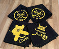 Black and Yellow Skate Towels