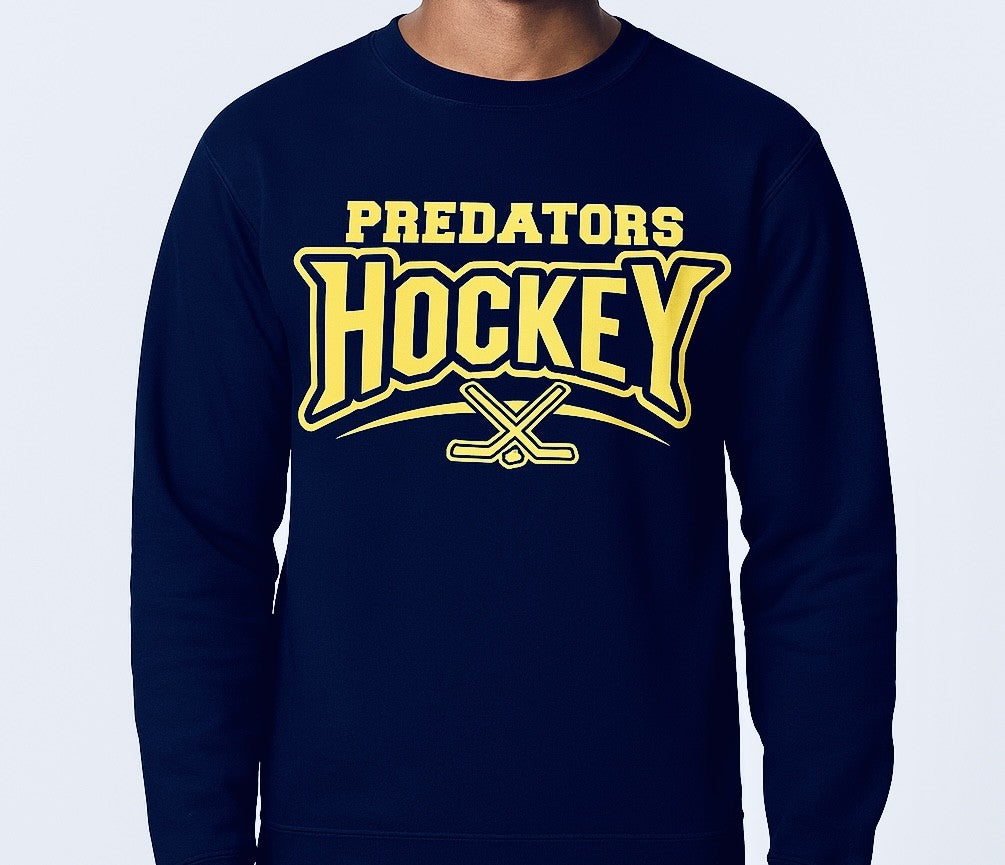 Custom Team Name Hockey Design Hoodie